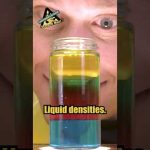 Why Aren’t These Liquids Mixing | Science Max #shorts #youtubeshorts