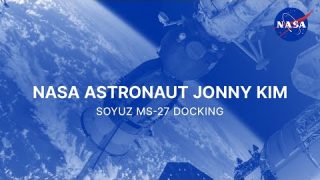 NASA Astronaut Jonny Kim Soyuz MS-27 Docking