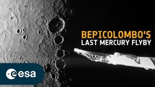 Timelapse of BepiColombo’s sixth Mercury flyby