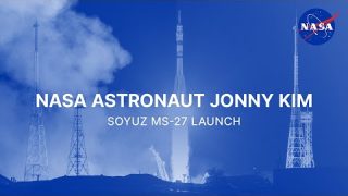 NASA Astronaut Jonny Kim Soyuz MS-27 Launch