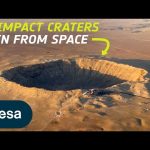 10 impact craters seen from space