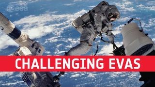 Challenging spacewalks for Luca