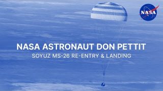 NASA Astronaut Don Pettit Soyuz MS-26 Re-entry and Landing