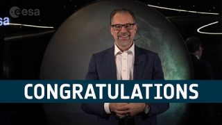 Josef Aschbacher congratulates Crew 2 | Mission Alpha