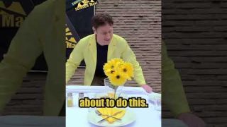 Amazing Party Trick Using Inertia | Science Max #shorts #youtubeshorts