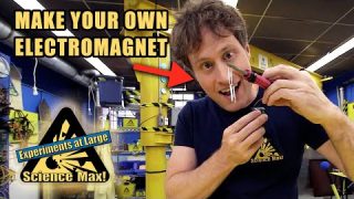 How to Make an Electromagnet | Home Science Experiments | Science Max