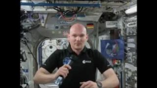 Inflight call with Alexander Gerst for #callAlex