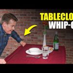 Tablecloth Whip-Off Trick
