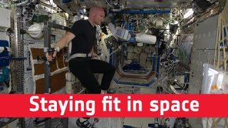 Space medicine: staying fit in space