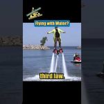 Flyboarding | Flying with Water | Science Max #shorts