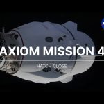Axiom Mission 4 Hatch Close