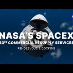 NASA’s SpaceX 33rd Commercial Resupply Services Rendezvous and Docking